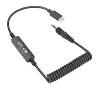Saramonic Locking 1/8" TRS Male to USB Type-C Output Cable with A/D Converter for Android Smartphones & Tablets or PC/Mac (UTC-C35)
