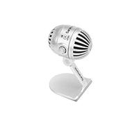 Saramonic Multi-Pattern Large Diaphragm Desktop USB Studio Microphone with Headphone Output (SmartMic MTV500),Silver,SMARTMICMTV500