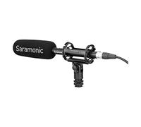 Saramonic Pro Supercardioid Shotgun Mic w/ +48v & AA Power, Shock Mount, Windscreen & XLR (SOUNDBIRDV1)