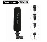 Saramonic SmartMic5 Mini Condenser Plug and Play Microphone for iPhone Android PC Computer DSLR Cameras Streaming YouTube Vlog SmartMic5S