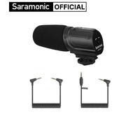 Saramonic SR-VM1X Cardioid On-Camera Shotgun Microphone for iPhone Android DSLR Cameras Camcorders Live Streaming Youtube Vlog SR-VM1X