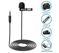 Saramonic SR-XLM1 Broadcast-Quality Lavalier Omnidirectional Microphone with 3.5mm TRS Connector for DSLR Cameras, Camcorders, Recorders & Saramonic Devices