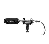 Saramonic T3 Pro Shotgun Mic w/Li-Ion, Shock Mount, Windscreen, XLR Cable, Case & More (SOUNDBIRDT3), 11.1in Cardioid