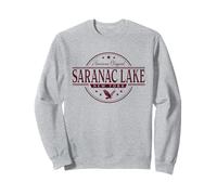 Saranac Lake New York - Saranac Lake NY Label Sweatshirt