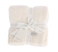 Saranoni Bamboni Baby Blanket | Luxury Plush Super Soft Blanket | Breathable Comfort Infant Baby Blankets for Boys & Girls | Ivory, Mini - 15” x 20”