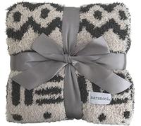 Saranoni Luxury Blankets Super Soft Blankets for Babies Ultra Soft Double Layer Bamboo Luxury Baby Blanket (Mudcloth, Receiving Blanket 40" x 30")