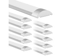 Sararoom 10Packs 3FT 30W LED Batten Light - 4500K Neutral White, 3000LM, Modern Industrial, Multiple Rooms, Ceiling Surface Mounted