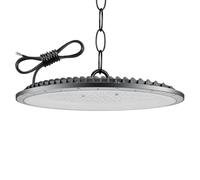 Sararoom 500W LED High Bay Light, 50000LM Super Bright Industrial UFO Lamp, 6500K Daylight White LED Warehouse Lighting, IP65 Waterproof Commercial Bay Lighting for Shop Area Workshop Garage