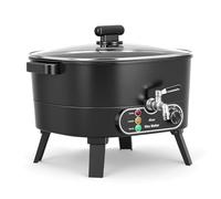 Sararoom 6L Wax Melter for Candle Making (UK Plug), 30°C to 110°C Temperature Adjustable Electric Candle Wax Melting Pot with Spout, Easy Pour, Automatic Power Cut-Off, Non-Stick, Easy to Clean