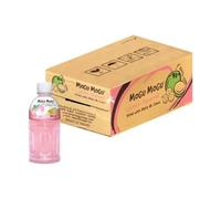 Saras Flavours of Asia Lychee Flavoured Drink with NATA de Coco (Gotta Chew) | On the Go Drink | Jelly Texture | Refreshing Taste | No Added Preservatives and Colours | 320ml x 24 Bottles