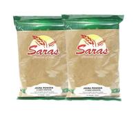 Saras Jeera Powder 100g (pack of 2) | Ground Cumin | Authentic Indian Spice | Essential for Indian Cooking | Naturally Rich in Nutrients