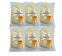 Saras Khichiya Papad Plain 200g (Pack of 6) | Traditional Indian Rice Papad - Light & Crispy Snack - Fry, Roast, or Microwave - Vegetarian - Made in India