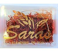 Saras Pure Spanish Saffron - 4 Grams (Guaranteed Free from Any Alcoholic or Animal Matter)