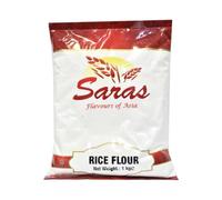 Saras Rice Flour 1kg | Premium Fine Ground Rice Flour | Gluten Free Rice Powder for Baking, Cooking & Traditional Recipes | Suitable For Vegetarian And Vegan Lifestyles