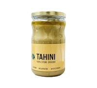 Saras Tahini Stone Ground - 600g | Pure & Natural Sesame Paste - Rich in Protein & Healthy Fats - Ideal for Hummus, Dressings & Baking