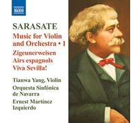 Pablo Sarasate – Music for Violin and Orchestra Vol. 1 – CD – US Import – Naxos