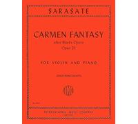Sarasate, Pablo - Carmen Fantasy, Op. 25 - Violin and Piano - by Zino Francescatti - International