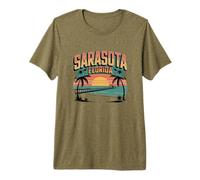 Sarasota Florida Old Florida Vibes Premium T-Shirt
