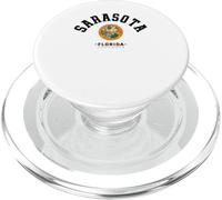 Sarasota vacation Florida Sarasota Gift Gulf Beach Life PopSockets PopGrip for MagSafe