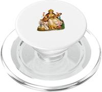 Saraswati Hindu Goddess Of Knowledge PopSockets PopGrip for MagSafe