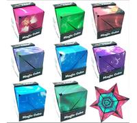 SARAV Shape Shifting Box - Award-Winning, Patented Fidget Cube w/ 36 Rare Earth Magnets - Transforms Into Over 70 Shapes (Spaced Out)