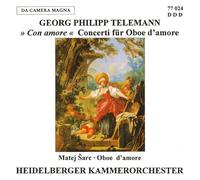Sarc/Heidelberger Kammerorchester - Georg Philipp Telemann: Concertos for Oboe d Amore