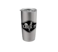 Sarcasm Cluck It Chicken Rooster Sarcastic Chicken Stainless Steel Insulated Tumbler