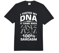 Sarcasm DNA Test Genetic Testing Crispr Microbiology Comfort Colors Adult Heavyweight T-Shirt