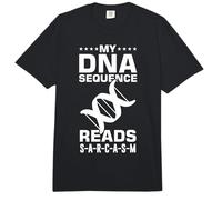 Sarcasm DNA Test Genetic Testing Crispr Microbiology Comfort Colors Adult Heavyweight T-Shirt