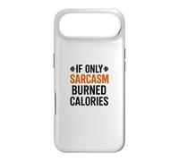 Sarcasm Gym Humor Bold Workout Quote Graphic Design Case for iPhone Air