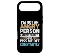 Sarcasm Humor Funny - I'm Not An Angry Person Stupid People Case for iPhone Air