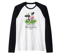 Sarcasm is Just One of The Free Services I Offer Funny Cow Raglan Baseball Tee
