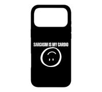 Sarcasm Is My Cardio Funny Witty Humor Quote Case for iPhone 17 Pro Max