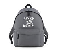 Sarcasm is My Only Defense Backpack Rucksack 18L Bag - 42 x 31 x 21cm