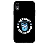 Sarcasm: It is in the water Scotland Case for iPhone XR