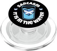 Sarcasm: It is in the water Scotland PopSockets PopGrip for MagSafe