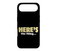 Sarcasm Lover Funny Sarcastic Saying Here’s The Thing Case for iPhone Air