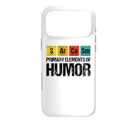 Sarcasm Periodic Table Elements Funny Science Humor Case for iPhone 17 Pro Max