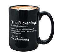 Sarcasm Saying Coffee Mug 15 oz Black, Inappropriate Funny Bad Rude Grammar Spelling Definition