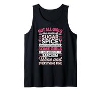 Sarcasm Wine Drinking Drink Girls Wine Taster Tank Top