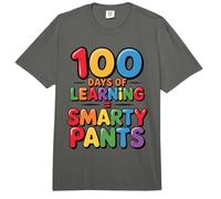 Sarcastic 100 Days Learning Smarty Pants Adventure 1st Grade Comfort Colors Adult Heavyweight T-Shirt