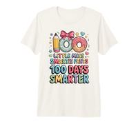 Sarcastic 100 Days School Little Miss Smarty Pants Discover Premium T-Shirt