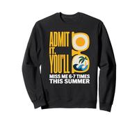 Sarcastic Admit It You Will Six To Seven Times This Summer Sweatshirt
