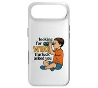 Sarcastic Adult Humor Quote, Vintage Funny Retro Humor Case for iPhone Air