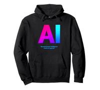 Sarcastic AI Saying Because Human Intelligence Needs Upgrade Pullover Hoodie