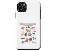 Sarcastic Animals of The World Funny Animal Names Meme Joke Case for iPhone 11 Pro Max