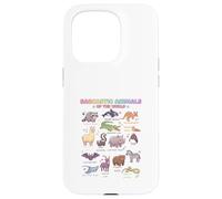 Sarcastic Animals of The World Funny Animal Names Meme Joke Case for iPhone 15 Pro