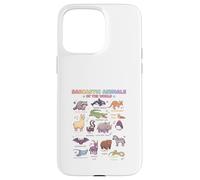 Sarcastic Animals of The World Funny Animal Names Meme Joke Case for iPhone 15 Pro Max