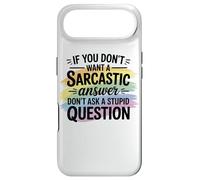 Sarcastic Answer Dont Ask A Stupid Question Humor Case for iPhone Air
