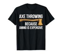Sarcastic Axe Throwing Lumberjack T-Shirt